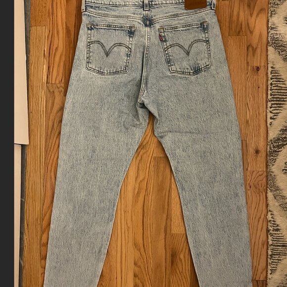 Levi's Wedgie Straight Fit Jeans (Size 30) - Picture 2 of 5